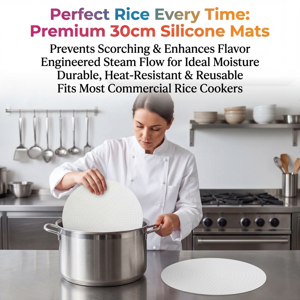 Commercial Rice Cooker - 2 Buah Alas Anti Panas Silikon