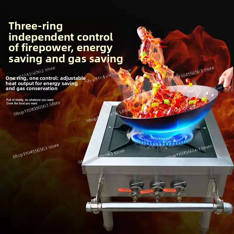 Range Commercial Kitchen - Kompor Gas/RANGE Kelas Komersial Baru -