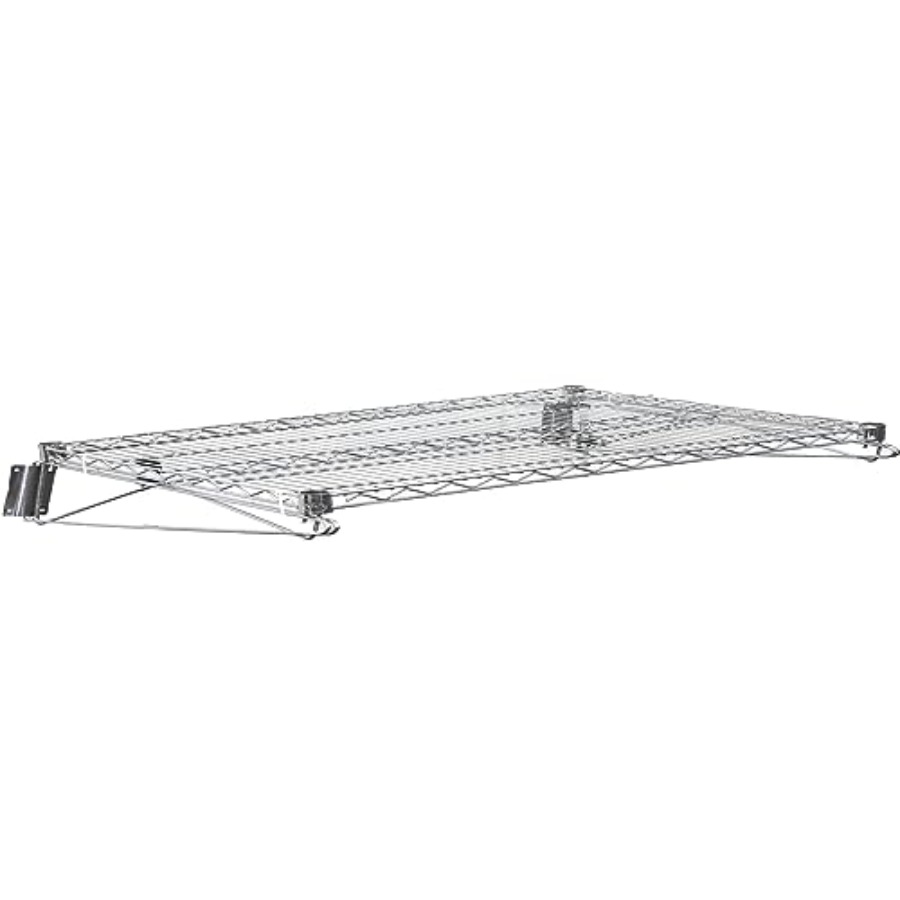 Wall Shelf Commercial Kitchen - Rak Dinding Kawat Krom Tahan Lama