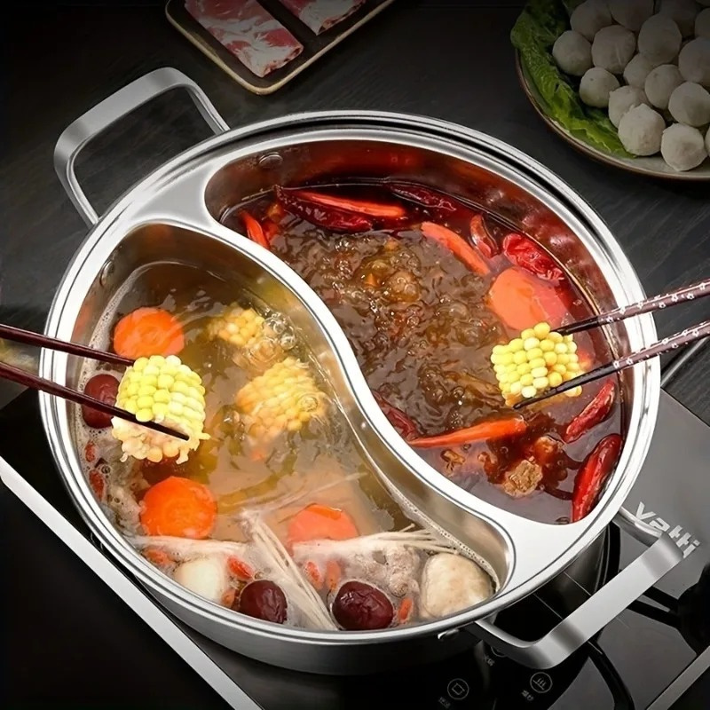 Soup Kettle Warmer - Panci Sup Stainless Steel 304 Dua
