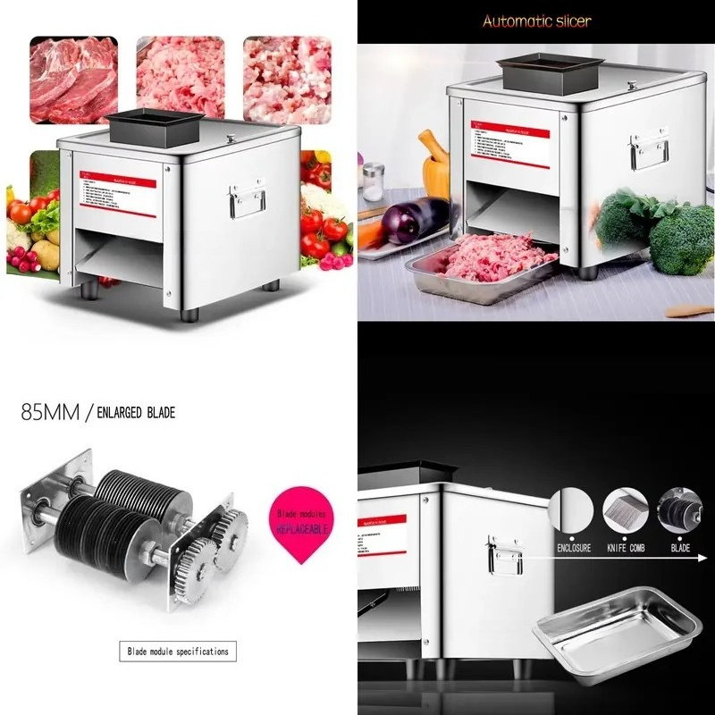 Meat Slicer Machine - Mesin Pemotong Daging Komersial Mesin Pengiris