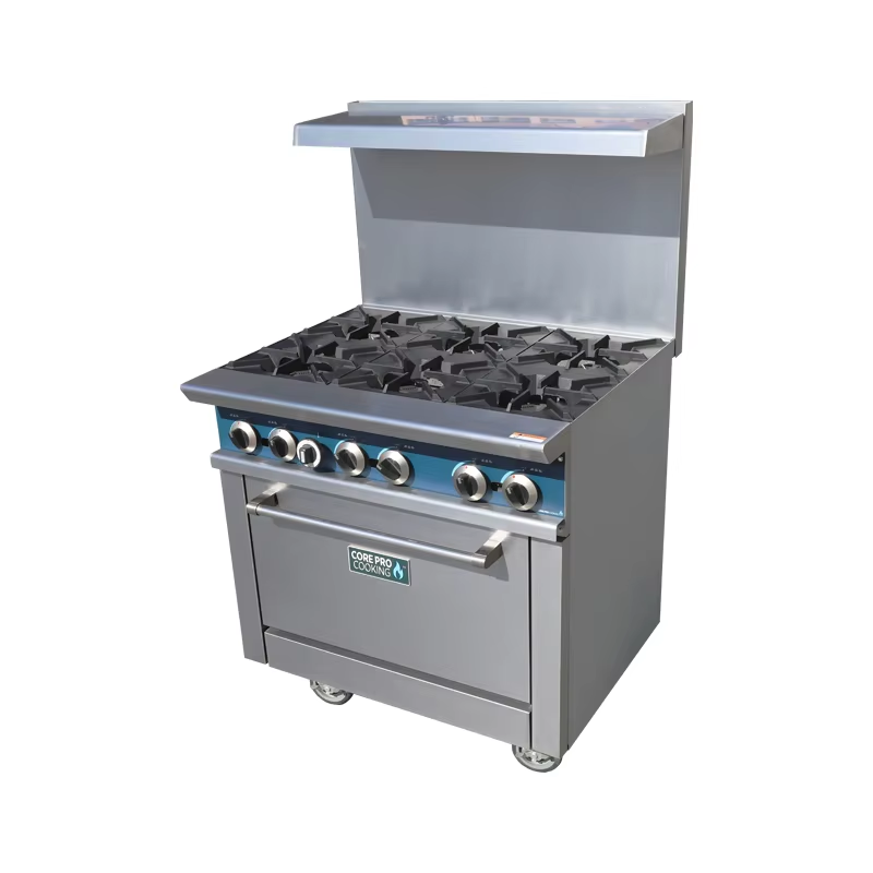 Range Commercial Kitchen - Peralatan Dapur Komersial Kompor Stainless Steel
