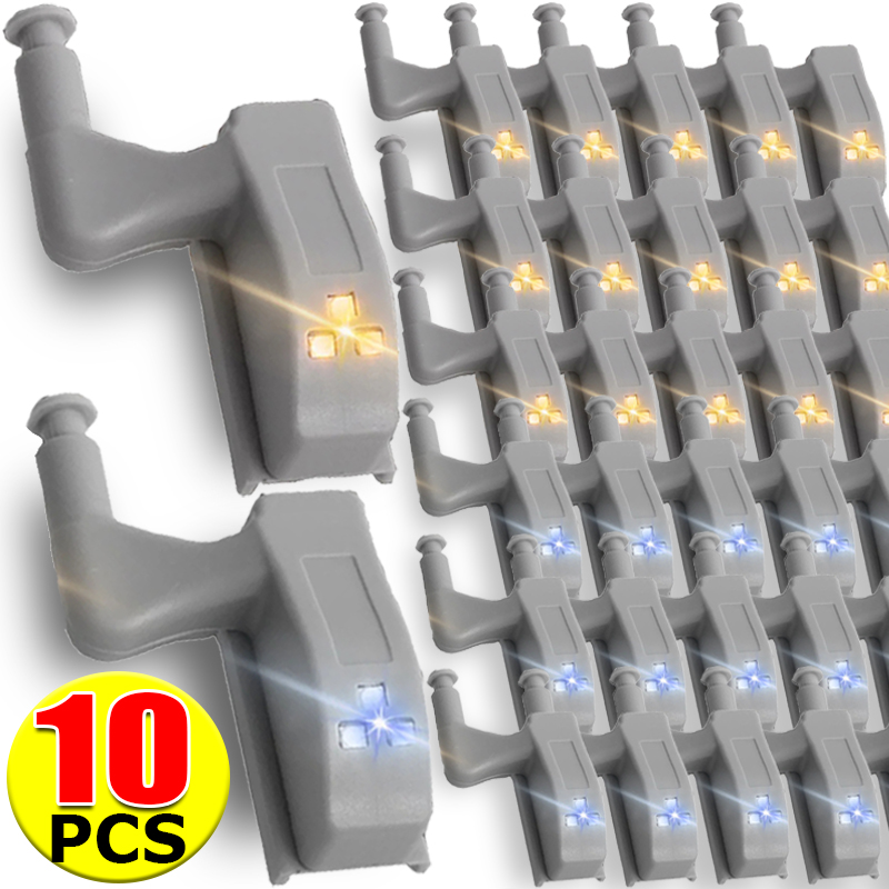 Commercial Kitchen Lights - 1/10pcs Lampu LED Engsel Dalam Universal