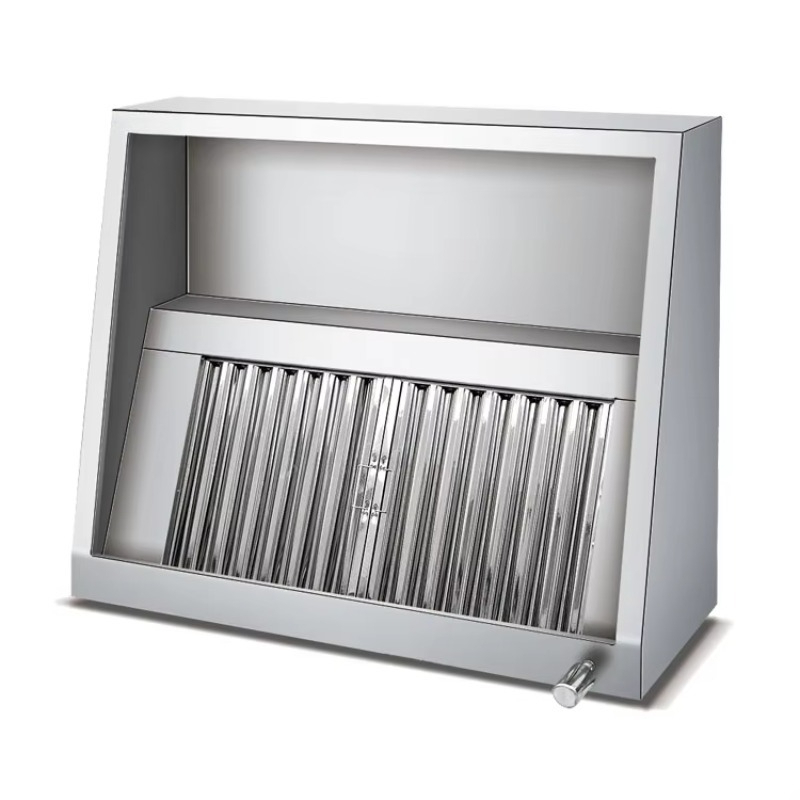 Range Commercial Kitchen - Hood Exhaust Dapur Stainless Steel Komersial