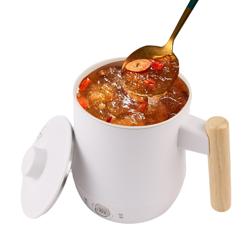 Soup Kettle Warmer - Cangkir Kesehatan Elektrik 600ml Multifungsi, Ketel