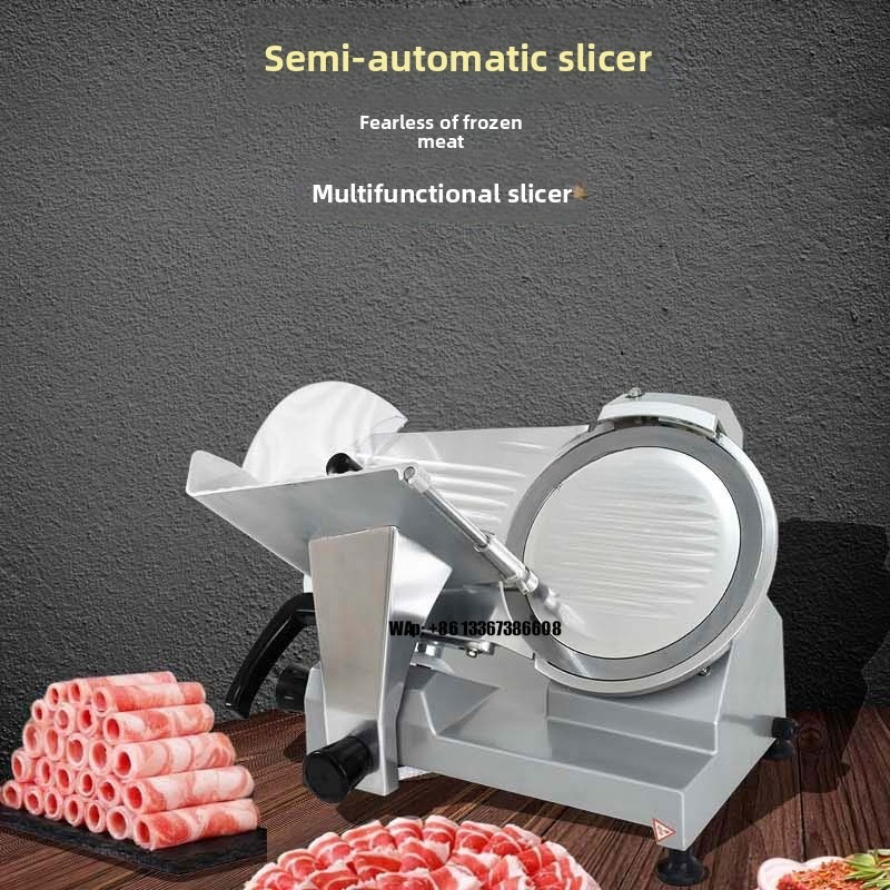 Meat Slicer Machine - Mesin Pemotong Daging Komersial Beku Semi