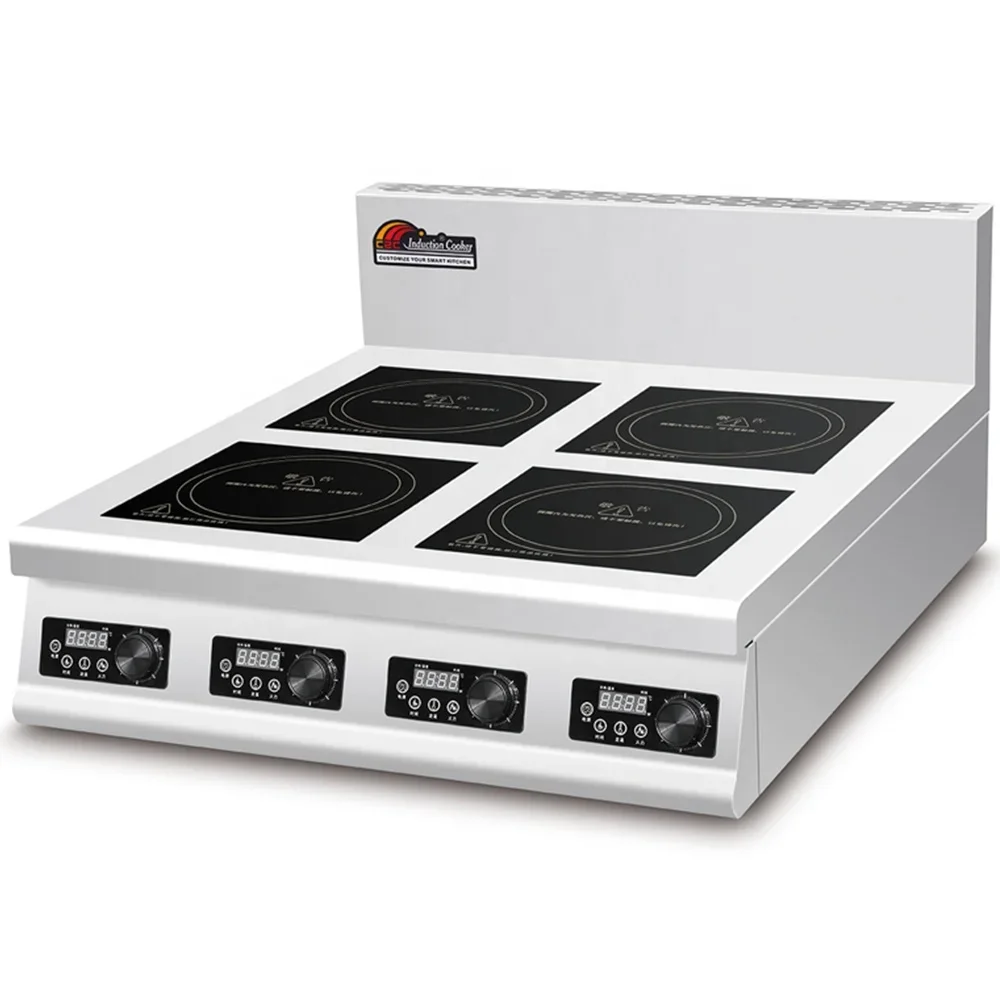 Range Commercial Kitchen - Kompor Induksi Industri Komersial 4 Tungku