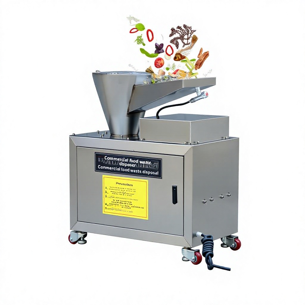 Commercial Kitchen Garbage Disposal - Penghancur Sampah Dapur Komersial dari Baja