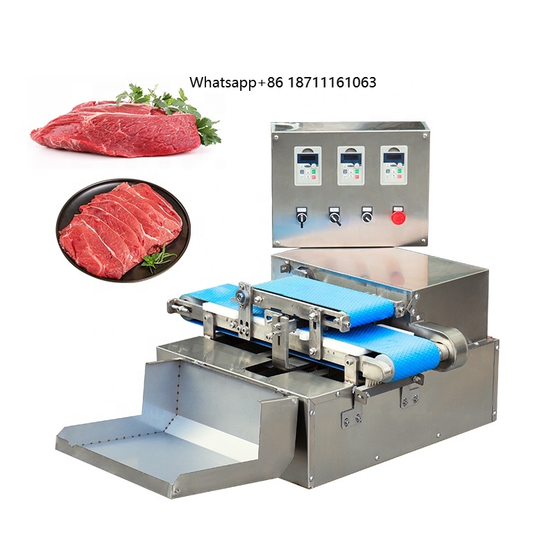 Meat Slicer Machine - Mesin Pengiris Otomatis Penuh dari Baja