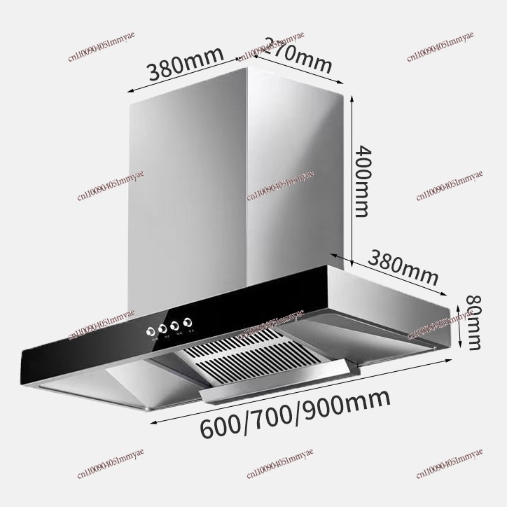 Range Commercial Kitchen - Range Hood Daya Hisap Besar Dapur