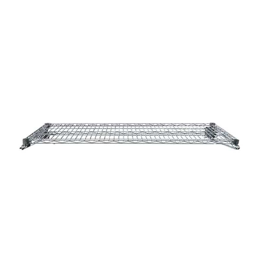 Rak Dinding Kawat Krom Tahan L - Wall Shelf Commercial Kitchen ulasan dan harga
