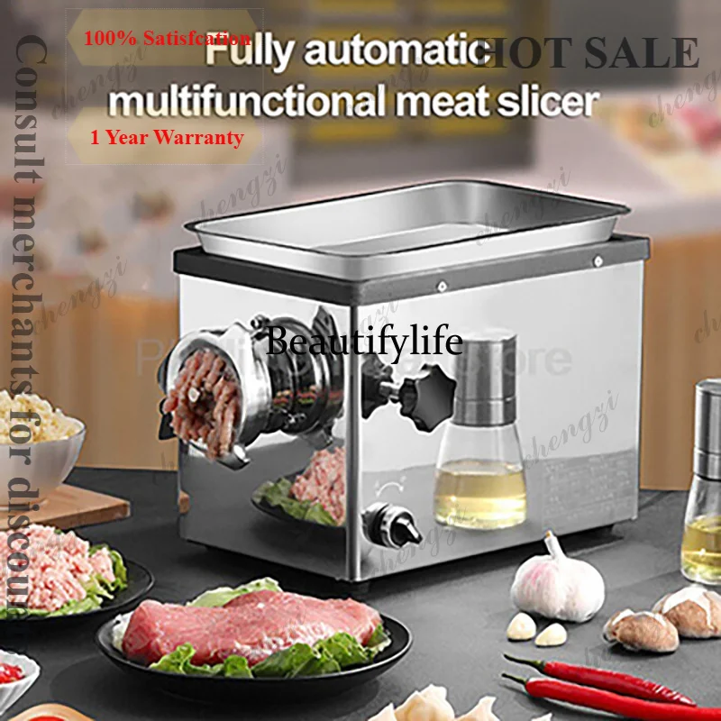 a55 950-1300W Penggiling Dagin - Meat Slicer Machine ulasan dan harga
