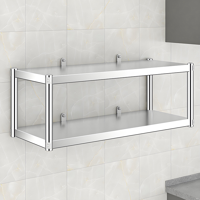 Rak Dapur Stainless Steel Teba - Wall Shelf Commercial Kitchen ulasan dan harga