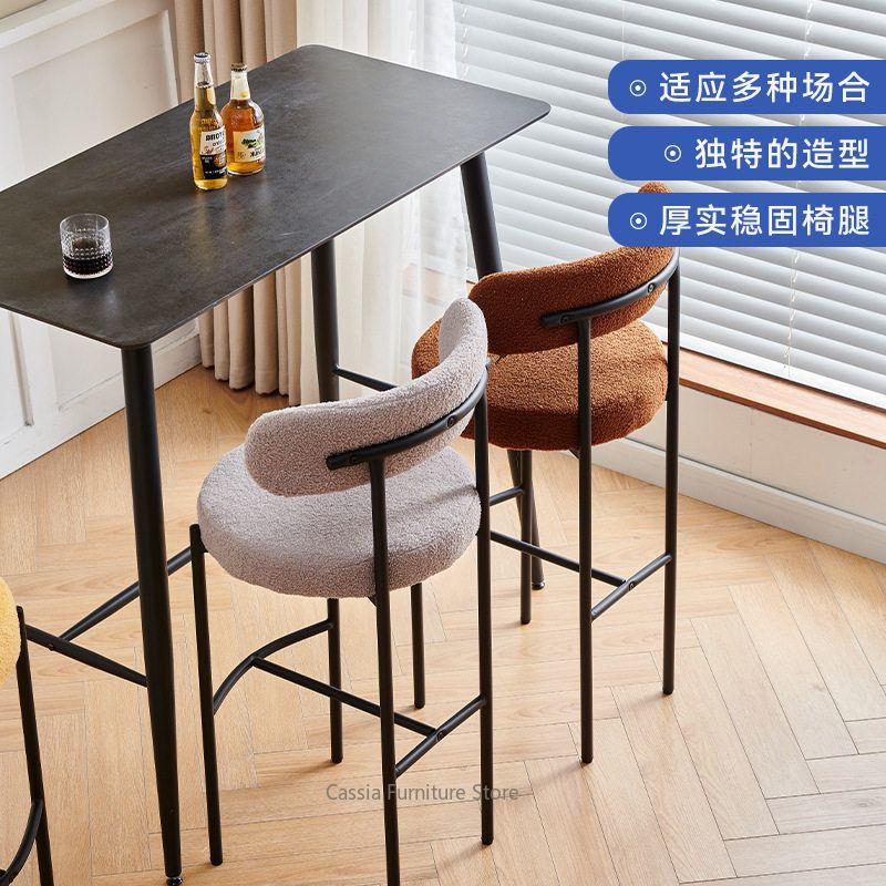 Kursi Bar dengan Sandaran untu - Commercial Kitchen Counter ulasan dan harga