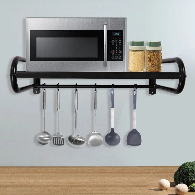 Rak Oven Microwave yang Dipasa - Wall Shelf Commercial Kitchen ulasan dan harga