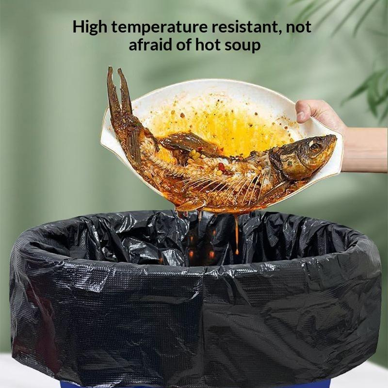 50Pcs Kantong Sampah Hitam Eks - Commercial Kitchen Garbage Disposal ulasan dan harga