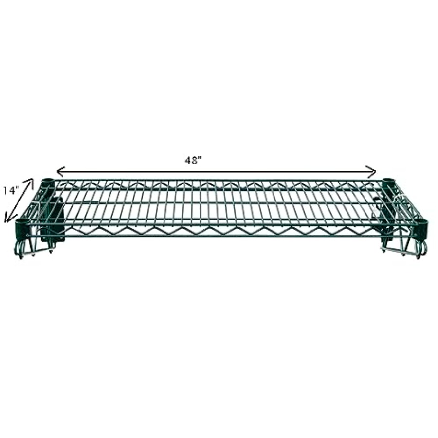 Rak Dinding Kawat Hijau Berlap - Wall Shelf Commercial Kitchen ulasan dan harga