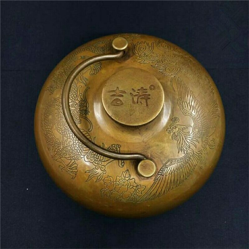Pemanas Tangan Kuningan Motif  - Soup Kettle Warmer ulasan dan harga