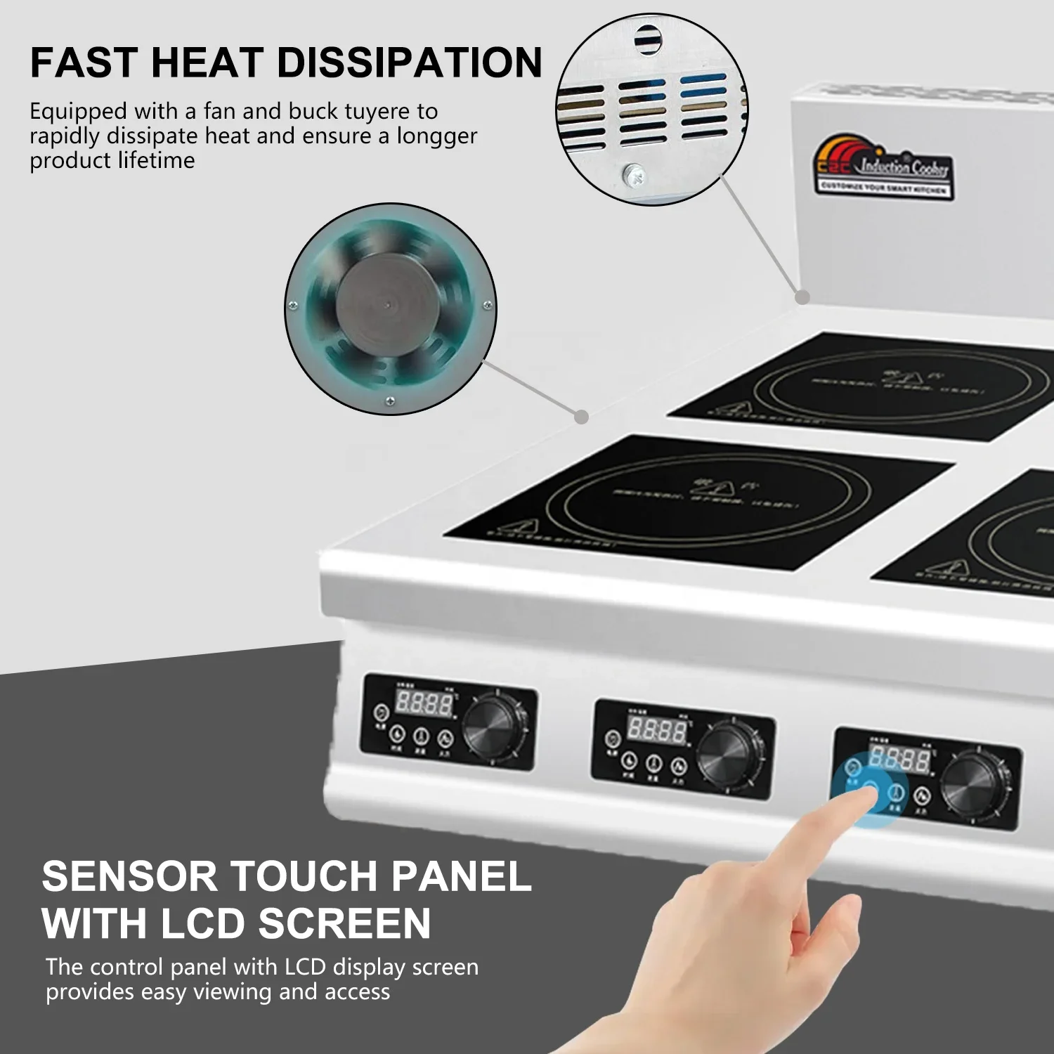 Kompor Induksi Industri Komers - Range Commercial Kitchen ulasan dan harga