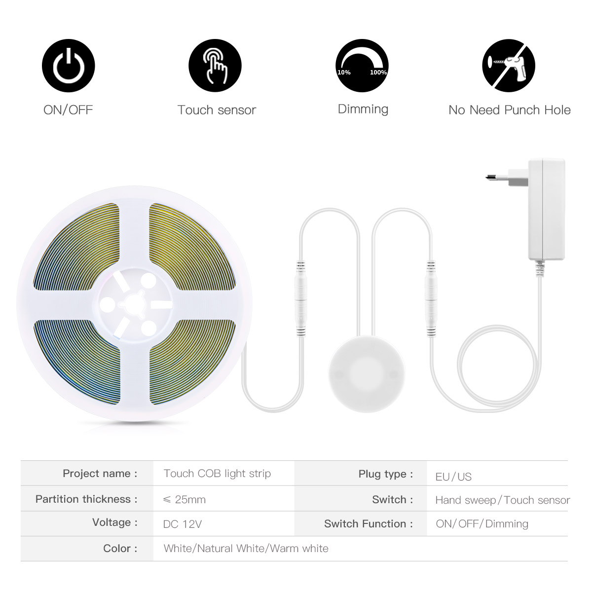 Lampu LED COB tembus cahaya Se - Commercial Kitchen Lights ulasan dan harga