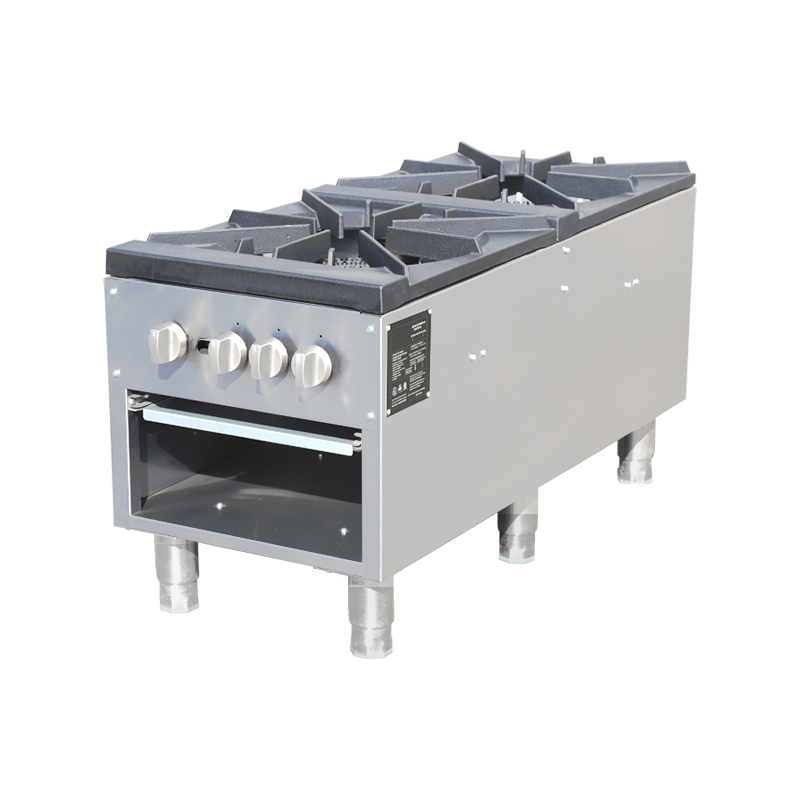 Kompor Industri 2 Tungku untuk - Range Commercial Kitchen ulasan dan harga