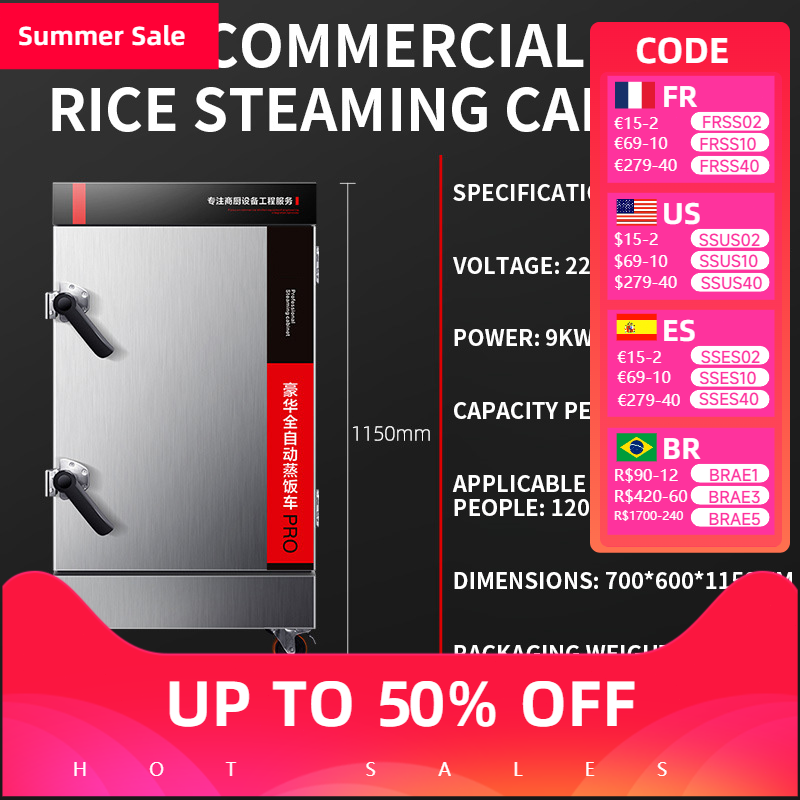 Kabinet Nasi Uap Kotak Pemasak - Commercial Rice Cooker ulasan dan harga