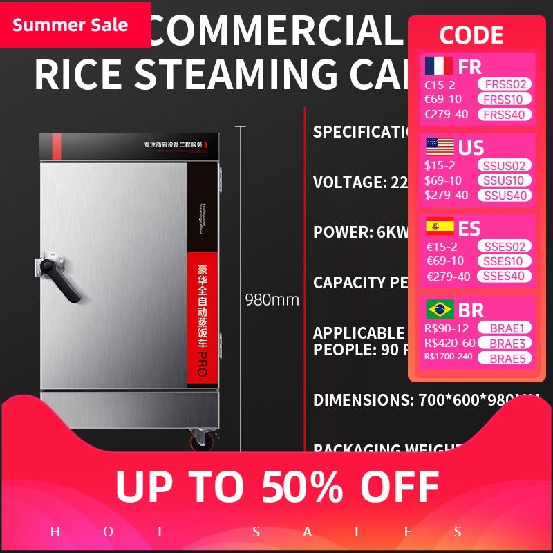 Kabinet Nasi Uap Kotak Pemasak - Commercial Rice Cooker ulasan dan harga