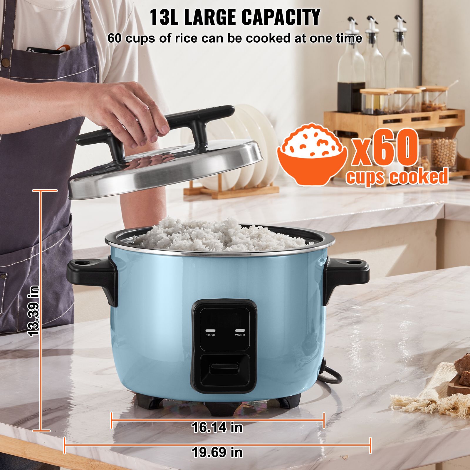 Penanak Nasi Komersial, Penana - Commercial Rice Cooker ulasan dan harga