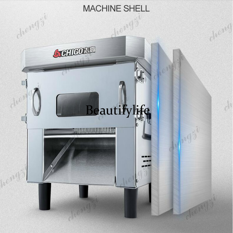 Alat Pengiris Daging Elektrik  - Meat Slicer Machine ulasan dan harga